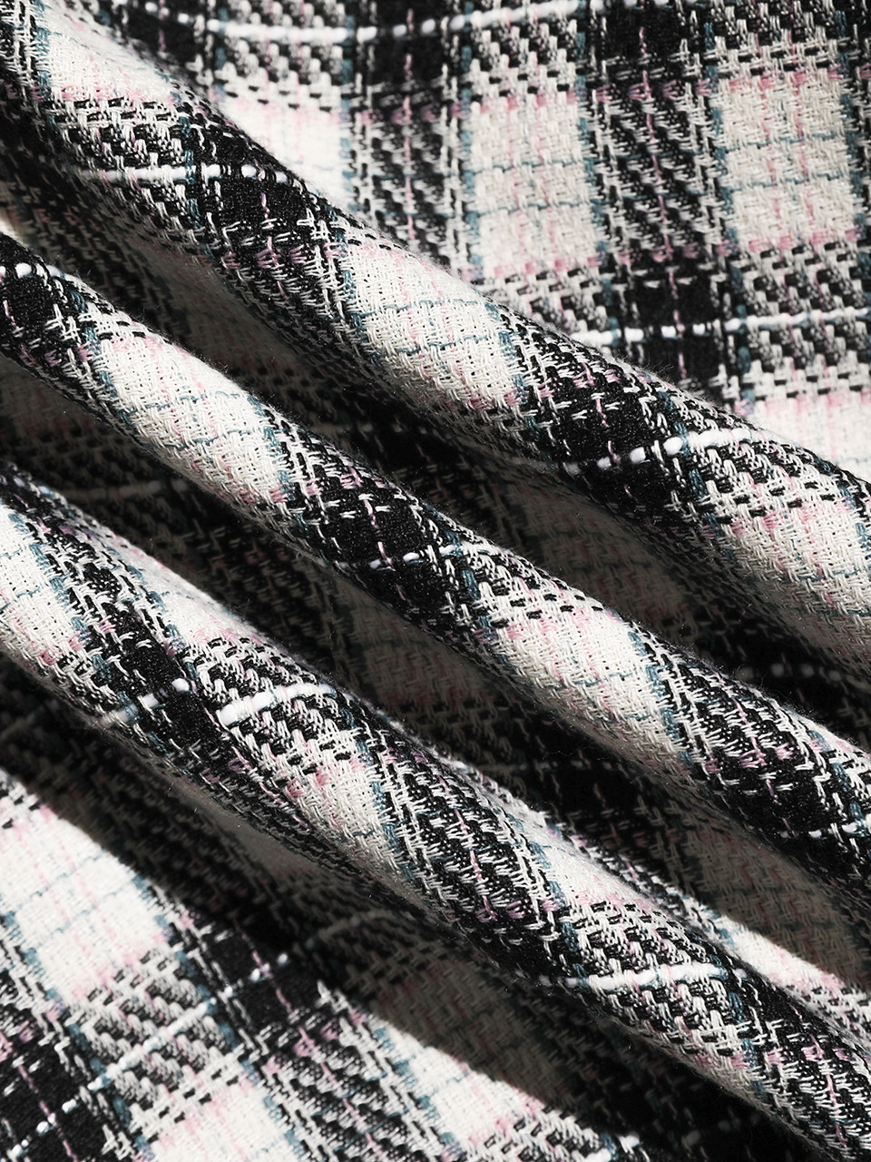 MUSINSA | SINCETHEN Joy Check Tweed Two-Piece