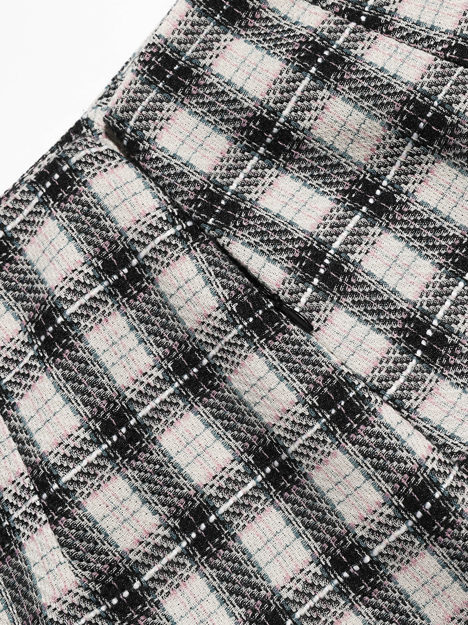 SINCETHEN ■ Joy Check Tweed Two-Piece Joy Checkered Tweed Set – Chic & Wearable Everyday Tweed