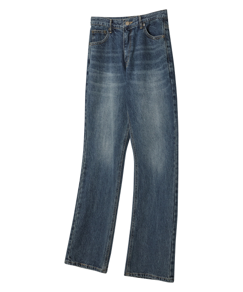 ESSENTIAL FLARED DENIM PANTS