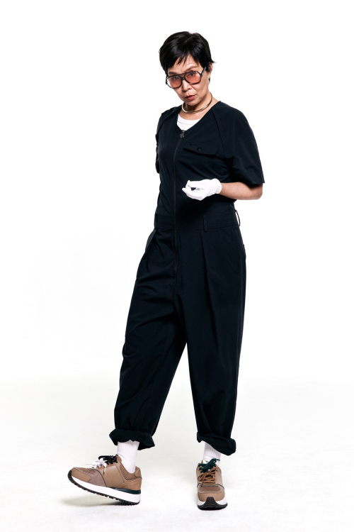 Women Long Jumpsuit_WWUAS25104BKX