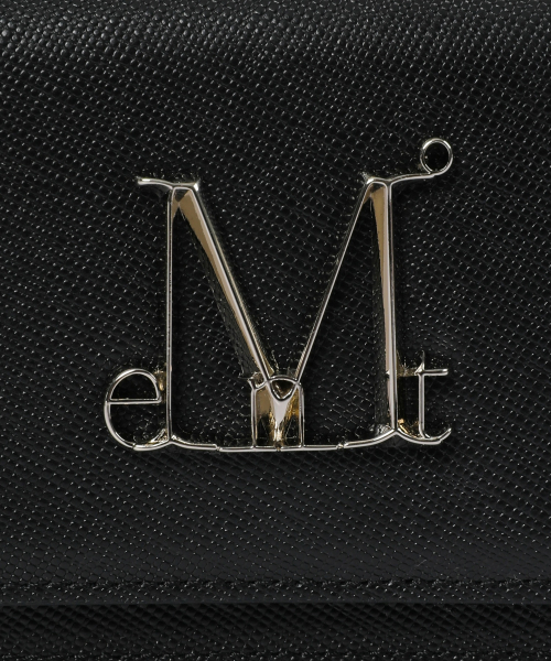 Main symbol metal logo accordion wallet unisex (M logo)