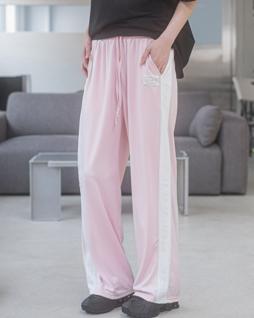 LACE MESH PANTS(PINK)