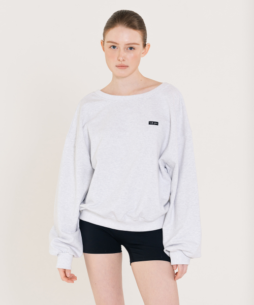 Small Logo Sweatshirts свет серый