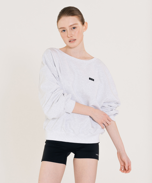 Small Logo Sweatshirts свет серый