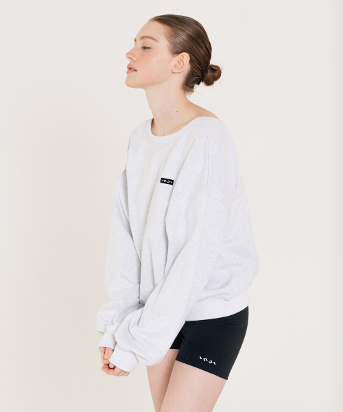 Small Logo Sweatshirts свет серый