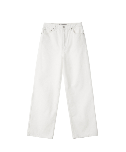 RR WIDE JEANS - WHITE