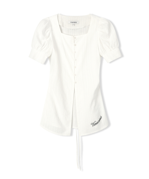 Jein Puff Long Blouse - 2COL