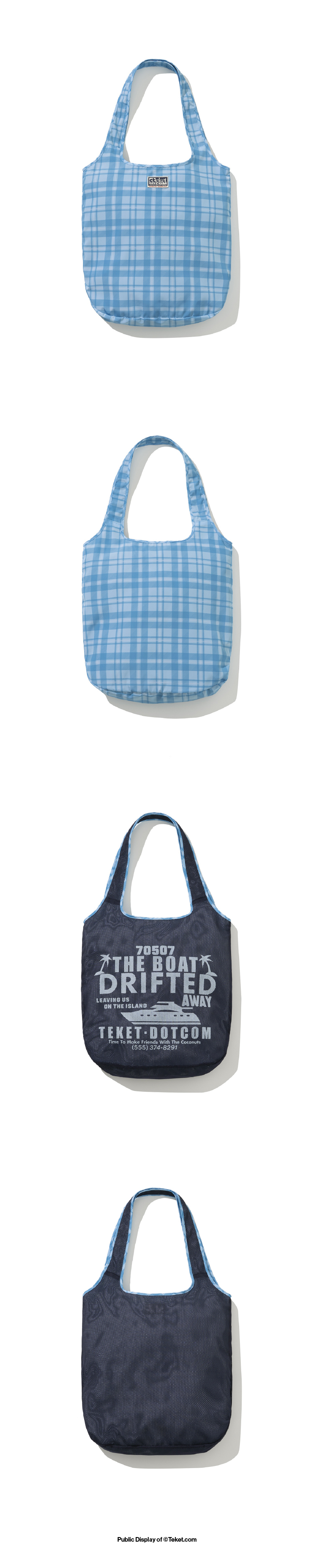 [teket] / ☆ 25SS Boat Reversible Mesh Bag / Blue Amazon.com: Rope Bag, Heavy Duty Mesh, Great for Boats or