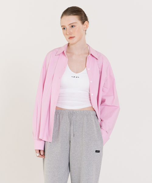 Classic Cotton Shirt розовый