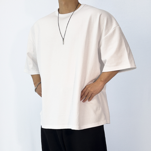 PLAIN BIGSIZE BOXFIT SHORT SLEEVE