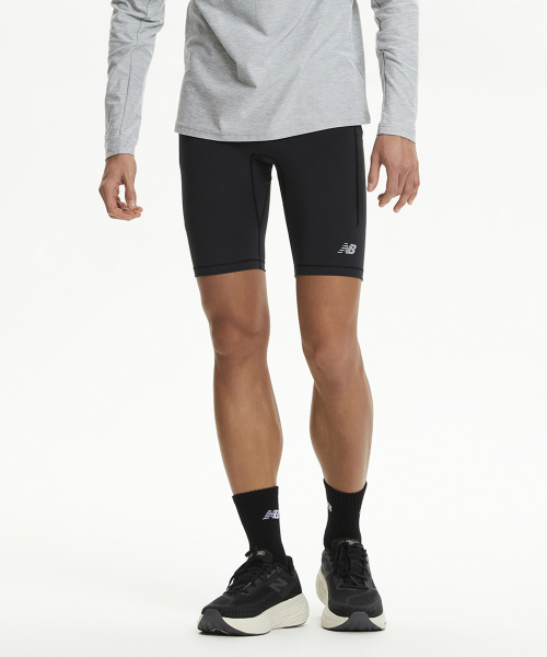 NBNSG26201 / MEN RC карман 9 дюймов половины лосины (BLACK)