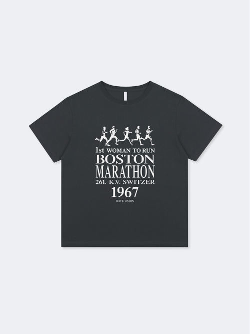 Kathrine T-shirt charcoal