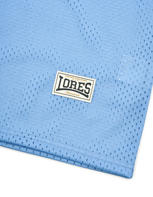 Cross Mesh Football Jersey - Blue