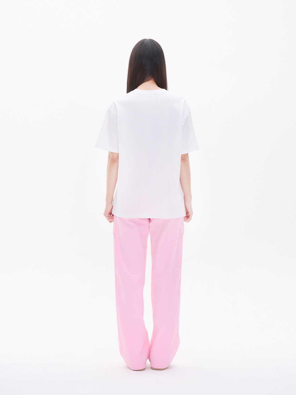 MUSINSA | YOUHEE COTTON CARGO PANTS PINK