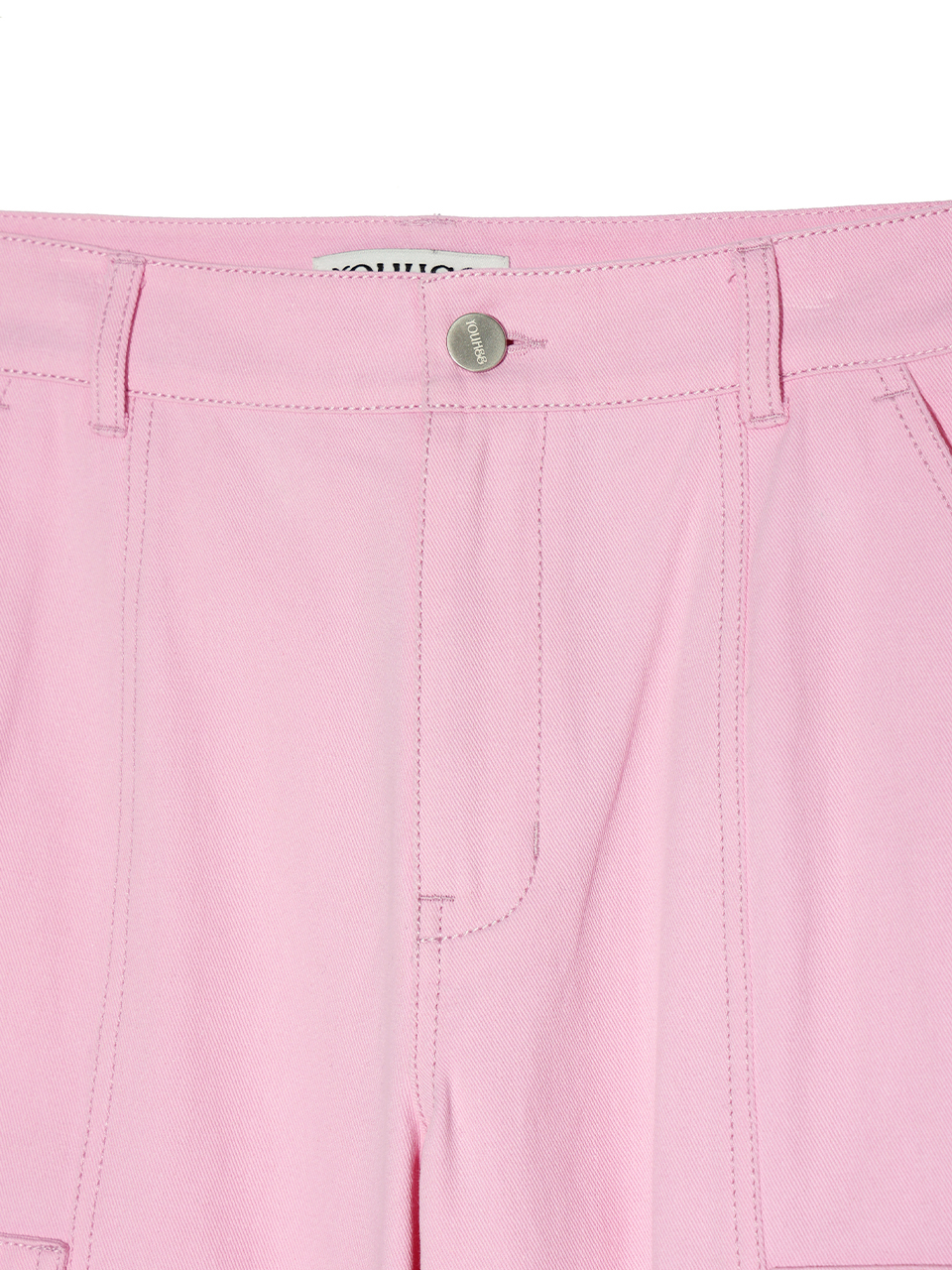 MUSINSA公式 | YOUHEE COTTON CARGO PANTS PINK