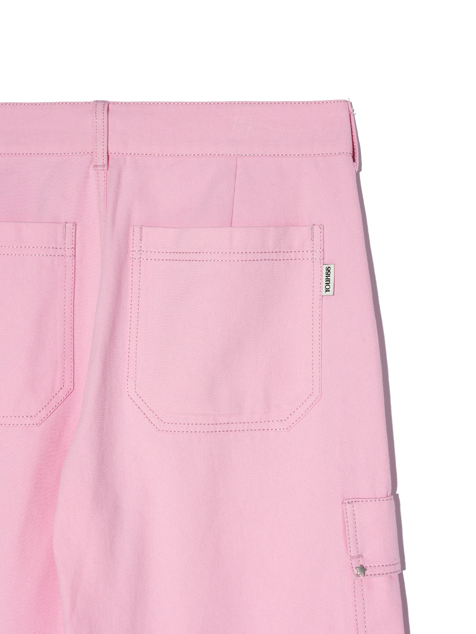 MUSINSA公式 | YOUHEE COTTON CARGO PANTS PINK