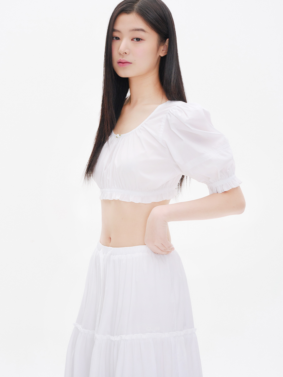 ● YOUHEE ● FRILL DETAILED MAXI SKIRT MUSINSA | YOUHEE FRILL DETAILED MAXI SKIRT BLUE