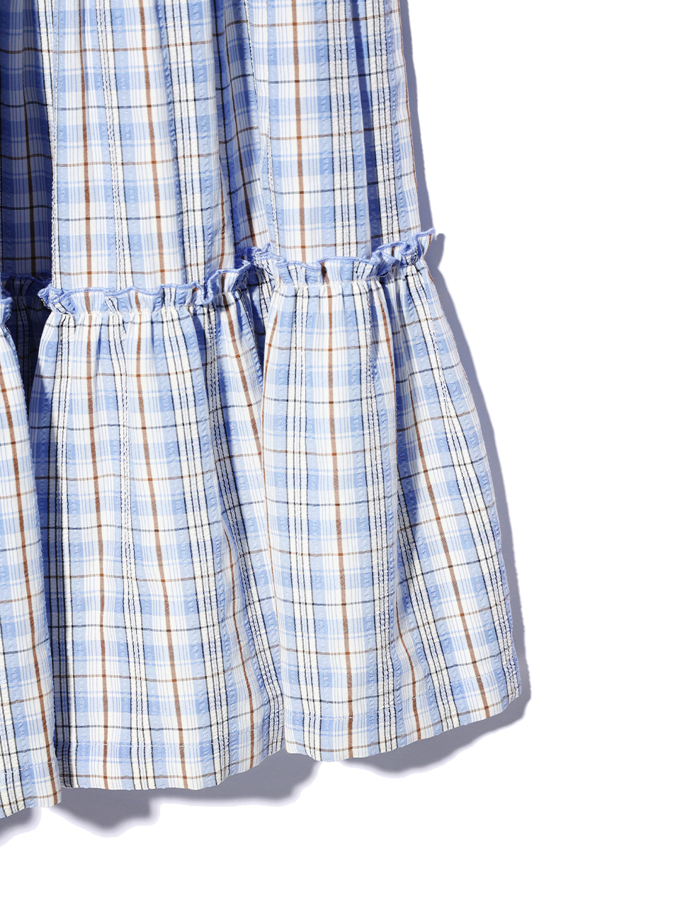 スカート [YOUHEE] FRILL DETAILED MAXI SKIRT BLUE MUSINSA | YOUHEE FRILL DETAILED MAXI SKIRT BLUE