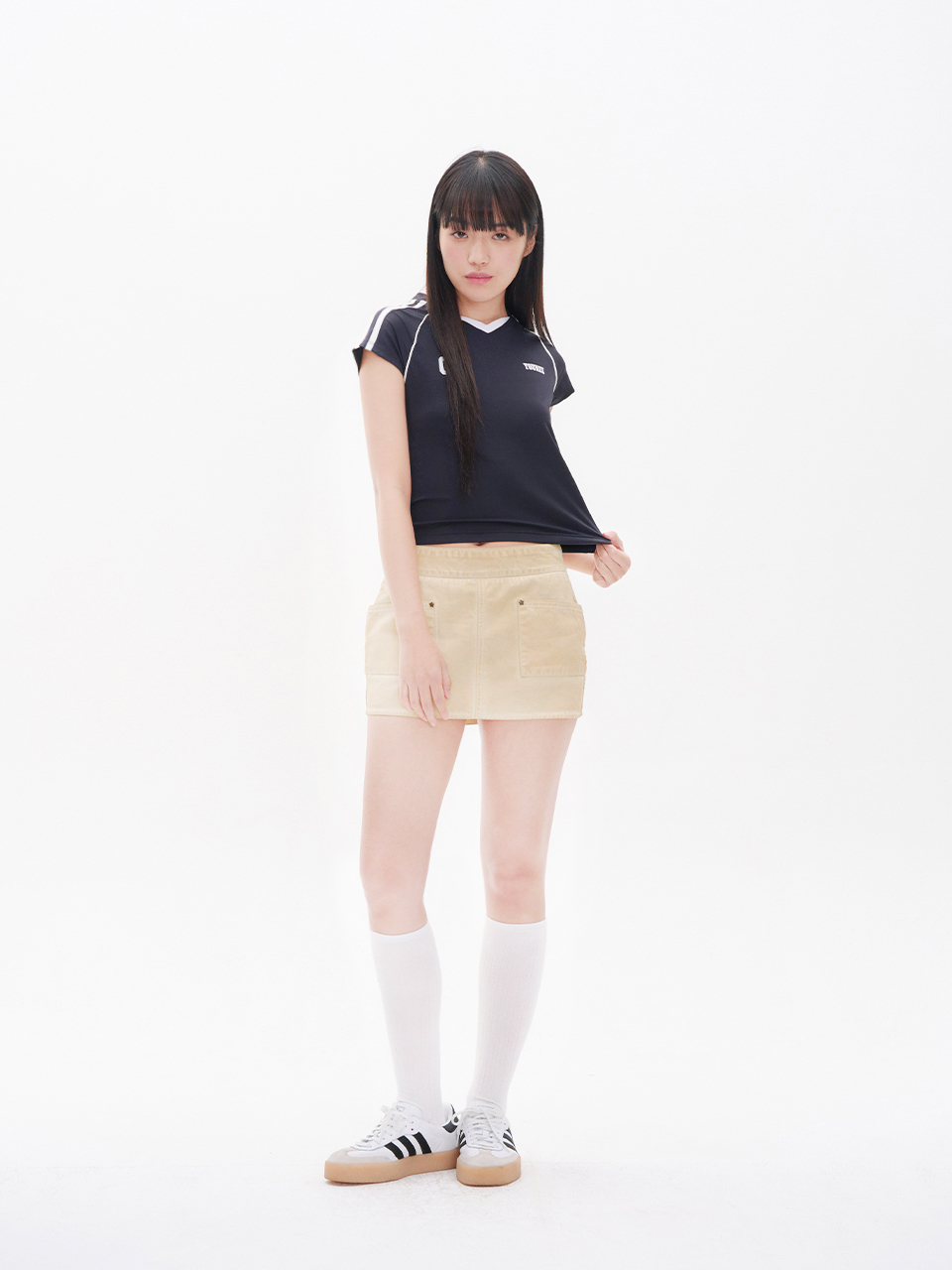 ミニスカート [YOUHEE] COTTON POCKET MINI SKIRTS BEIGE MUSINSA | YOUHEE COTTON POCKET MINI SKIRTS BEIGE