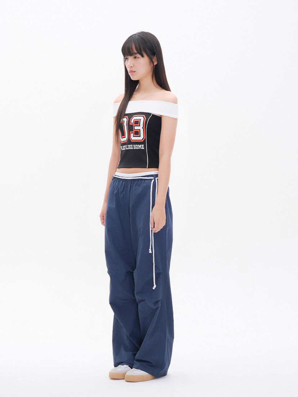 ★YOUHEE★OFF-SHOULDER GRAPHIC JERSEY TOP MUSINSA | YOUHEE OFF-SHOULDER GRAPHIC JERSEY TOP BLACK