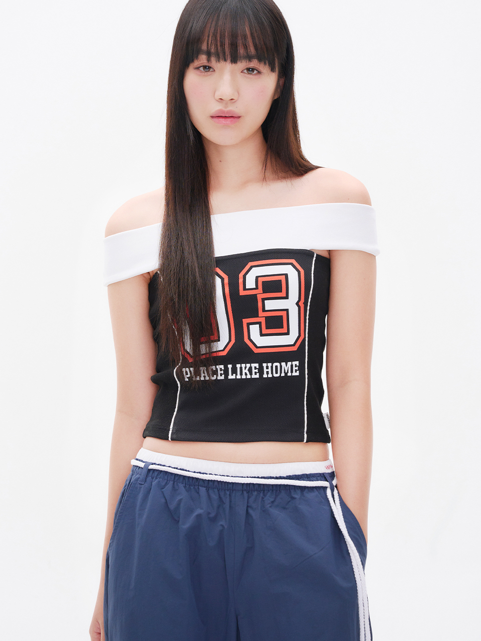 [YOUHEE] YOUHEE VINTAGE GRAPHIC JERSEY T-SHIRT クロップド丈 YOUHEE VINTAGE GRAPHIC JERSEY T-SHIRT WHITE - 감도 깊은 취향