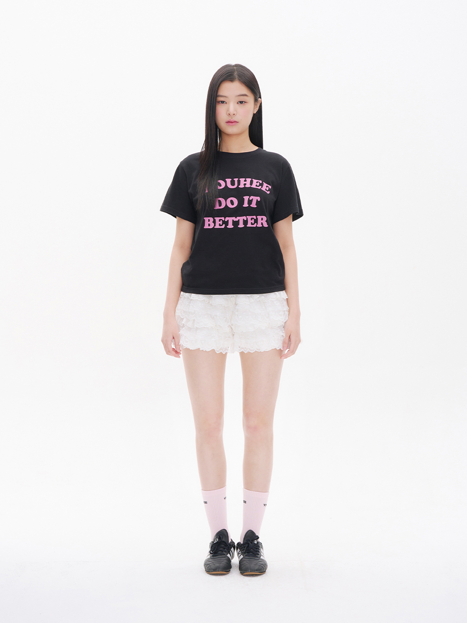 韓国 人気[YOUHEE] DO IT BETTER GRAPHIC T-SHIRT ロゴ Tシャツ 韓国 人気[YOUHEE] DO IT BETTER GRAPHIC T-SHIRT ロゴ Tシャツ
