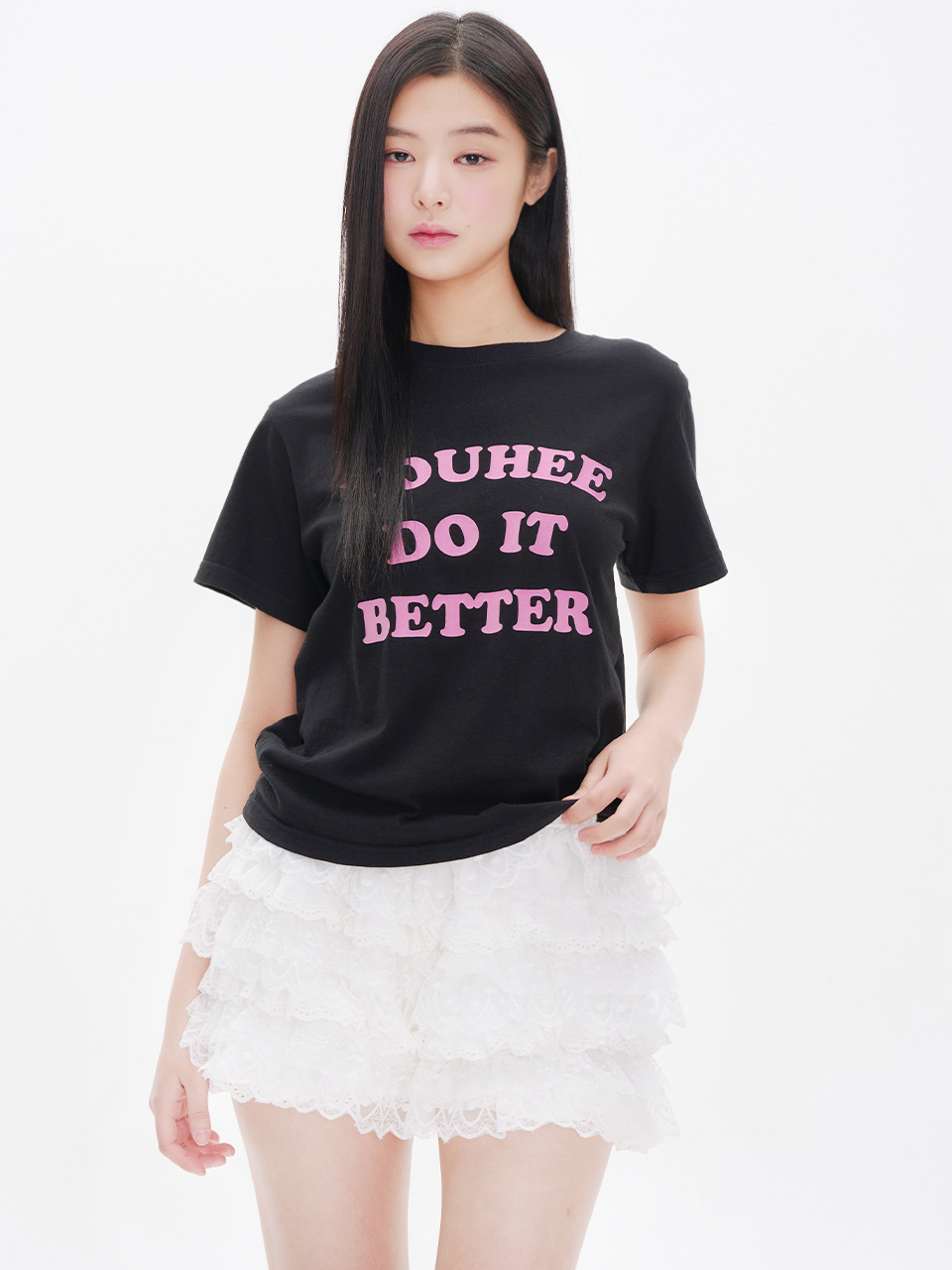 [YOUHEE] DO IT BETTER GRAPHIC T-SHIRT /追跡付 MUSINSA公式 | YOUHEE DO IT BETTER GRAPHIC T-SHIRT BLACK