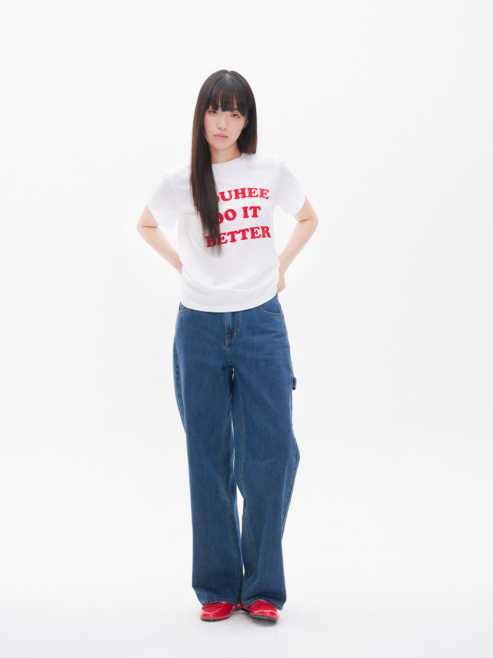 [YOUHEE] DO IT BETTER GRAPHIC T-SHIRT /追跡付 MUSINSA公式 | YOUHEE DO IT BETTER GRAPHIC T-SHIRT WHITE