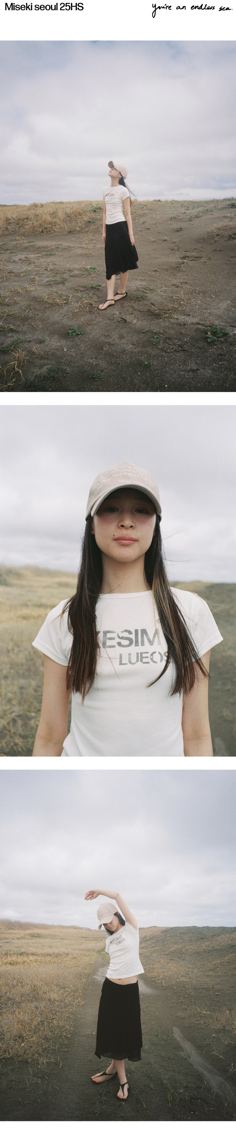 ◆MISEKI SEOUL◆ Ikesim short sleeves WHITE MSK252TS10WH MUSINSA | MISEKI SEOUL Miseki typography short sleeves WHITE