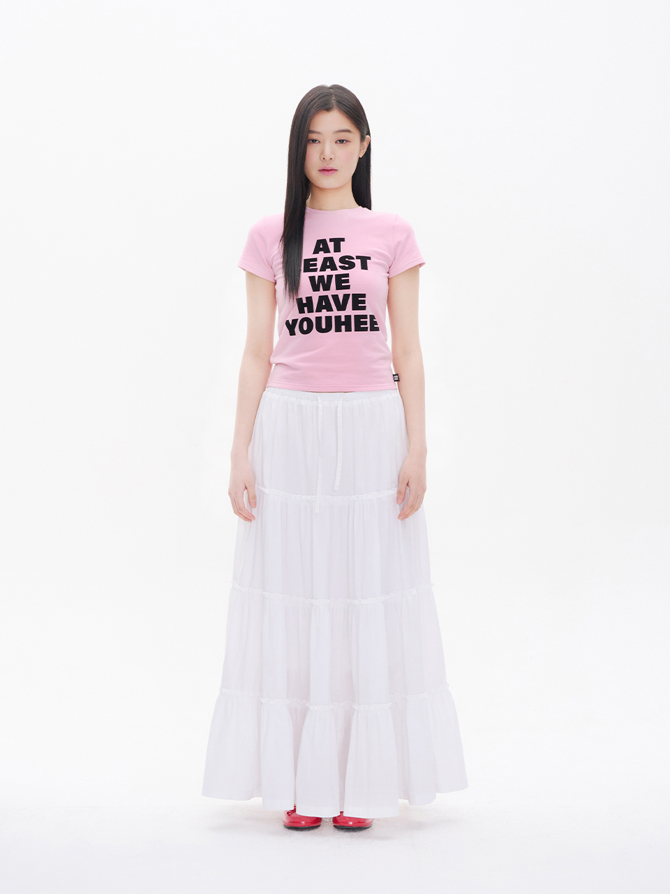 [YOUHEE] RIBBON GRAPHIC T-SHIRTS WHITE ★新商品★ MUSINSA公式 | YOUHEE RIBBON GRAPHIC T-SHIRTS WHITE