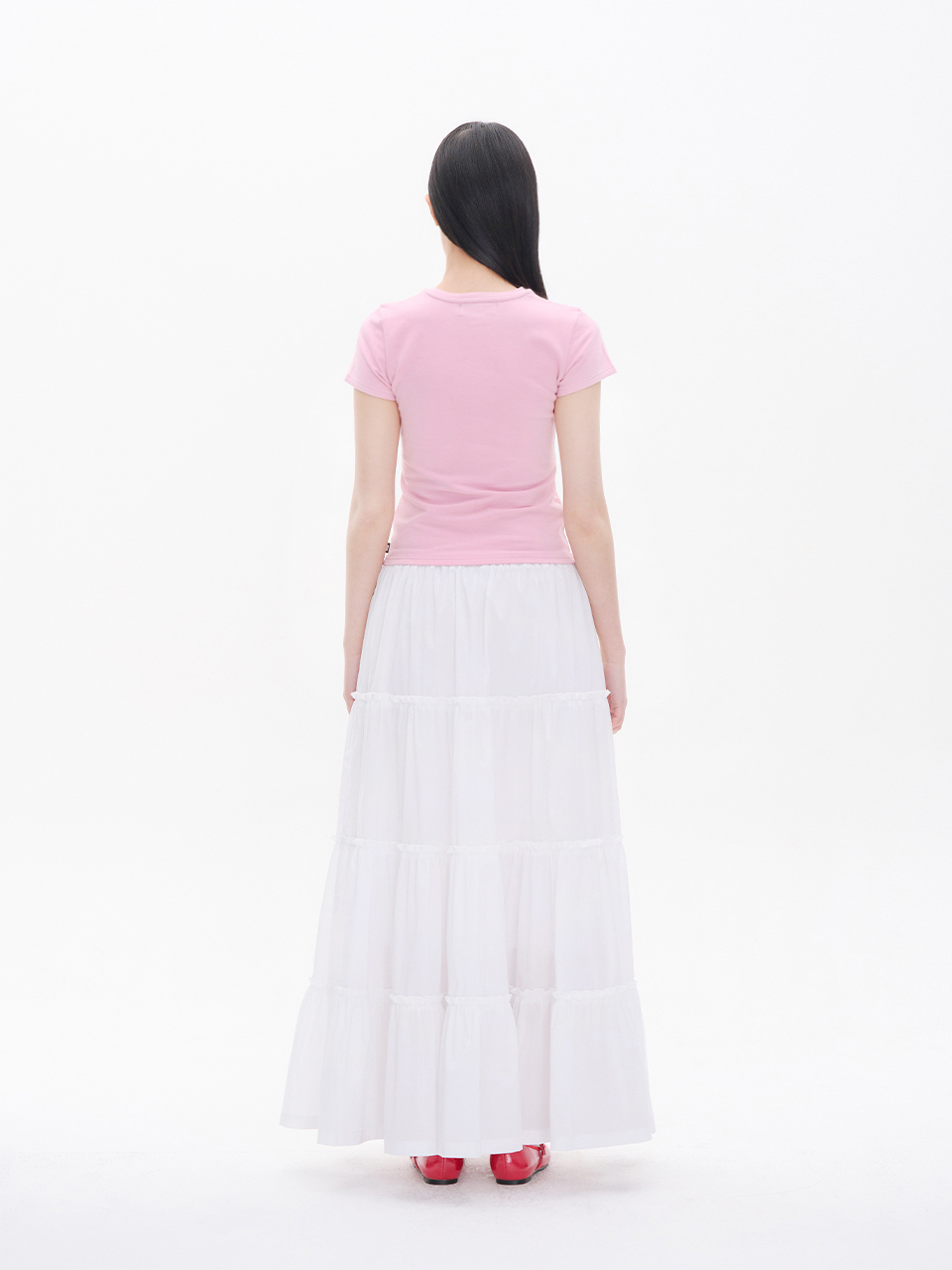MUSINSA公式 | YOUHEE LETTERING T-SHIRT PINK