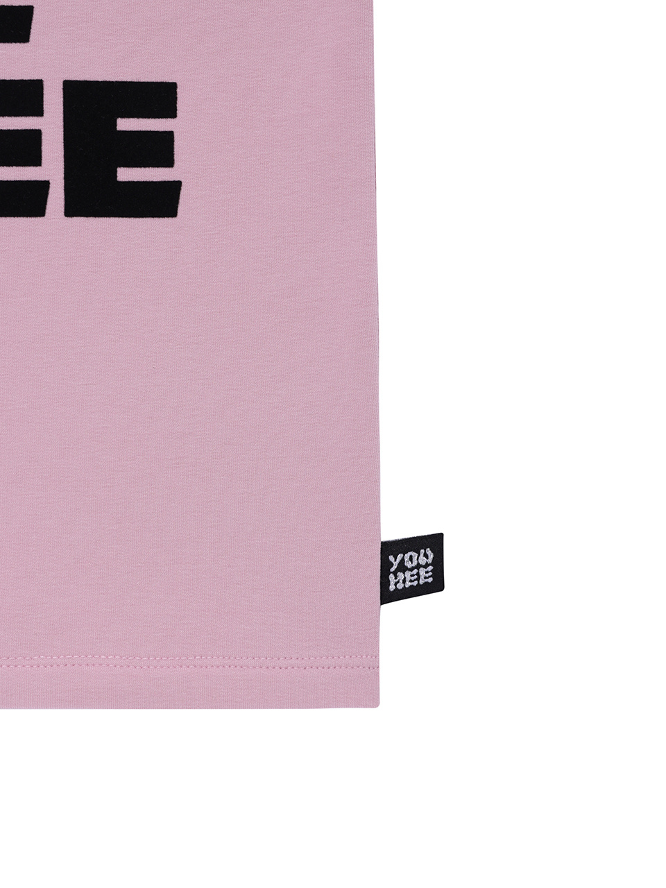 MUSINSA公式 | YOUHEE LETTERING T-SHIRT PINK