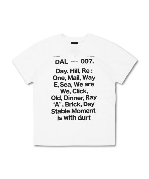 OUR DAILY CROP TEE (WHITE)