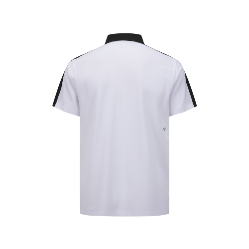 MEN SM BLOCK POINT SHORT T-SHIRT_WH