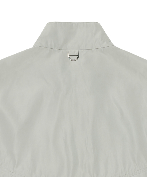 UTILITY NYLON VEST (GREY)