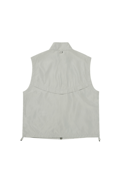 UTILITY NYLON VEST (GREY)