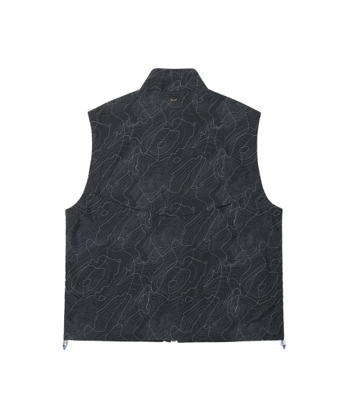 UTILITY NYLON VEST (BLACK)