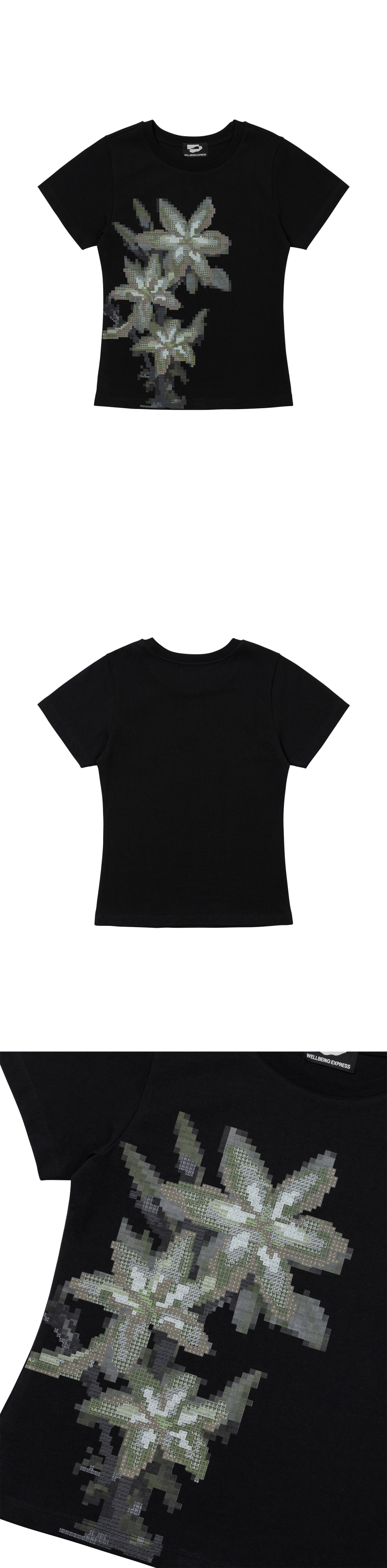 【WELLBEING EXPRESS】 Minesweeper Tee / 追跡付 MUSINSA公式 | WELLBEING EXPRESS Minesweeper Tee Black