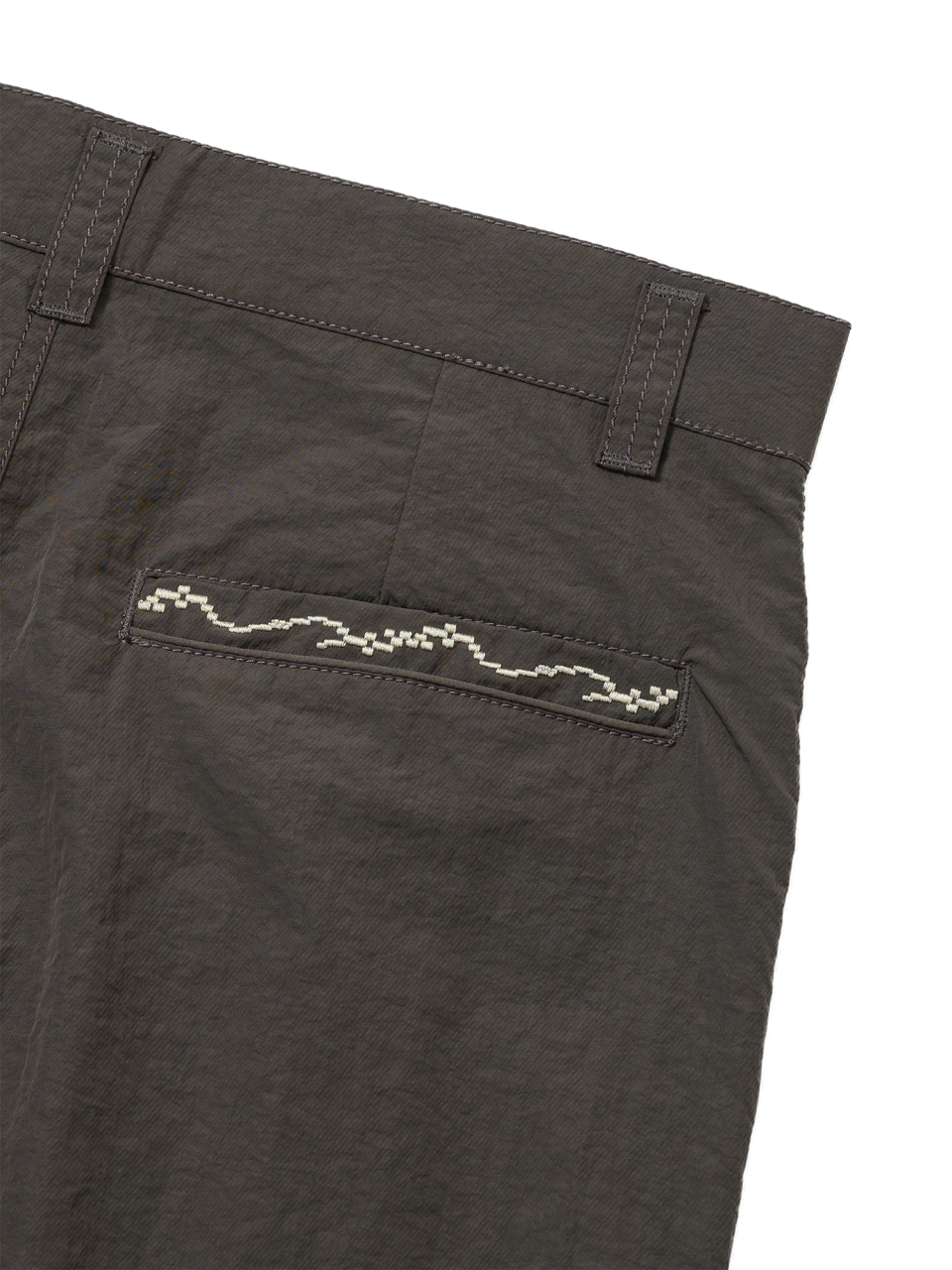 【WELLBEING EXPRESS】 Nylon Easy Pants / 追跡付 MUSINSA公式 | WELLBEING EXPRESS Nylon Easy Pants Brown