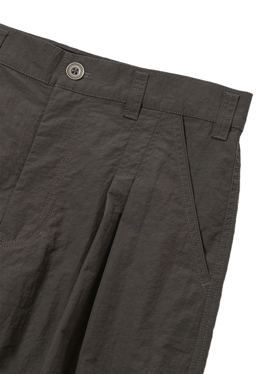 【WELLBEING EXPRESS】 Nylon Easy Pants / 追跡付 MUSINSA公式 | WELLBEING EXPRESS Nylon Easy Pants Brown
