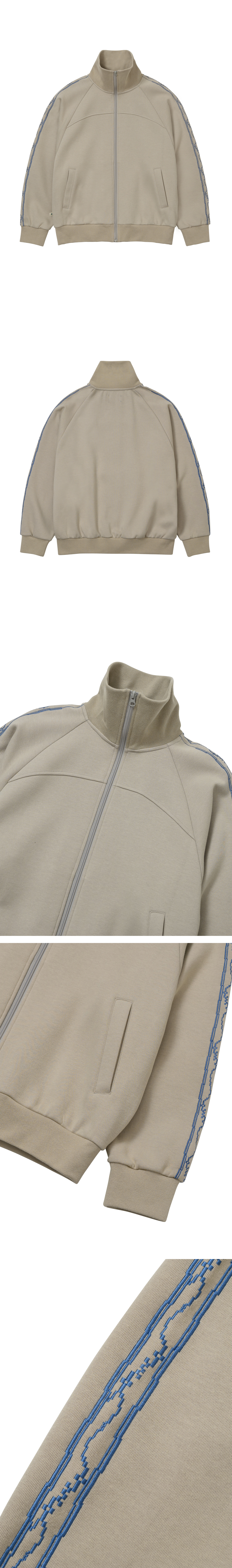 【WELLBEING EXPRESS】 Embroidered Track Jacket / 追跡付 MUSINSA公式 | WELLBEING EXPRESS Embroidered Track Jacket