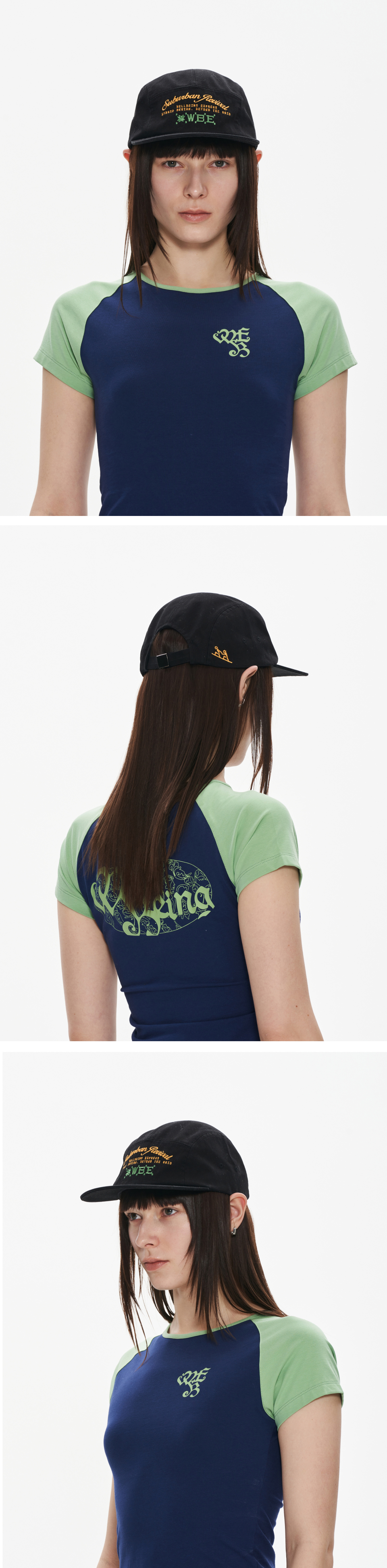 【WELLBEING EXPRESS】 Vintage Cotton Camp Cap / 追跡付 웰빙익스프레스(WELLBEING EXPRESS) Vintage Cotton Camp Cap