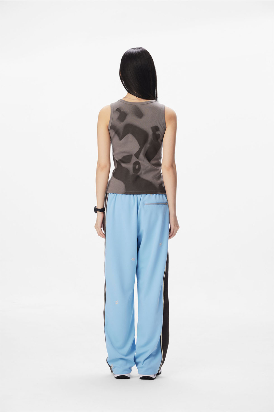 MUSINSA公式 | SUNLOVE W Link Tank Top Taupe