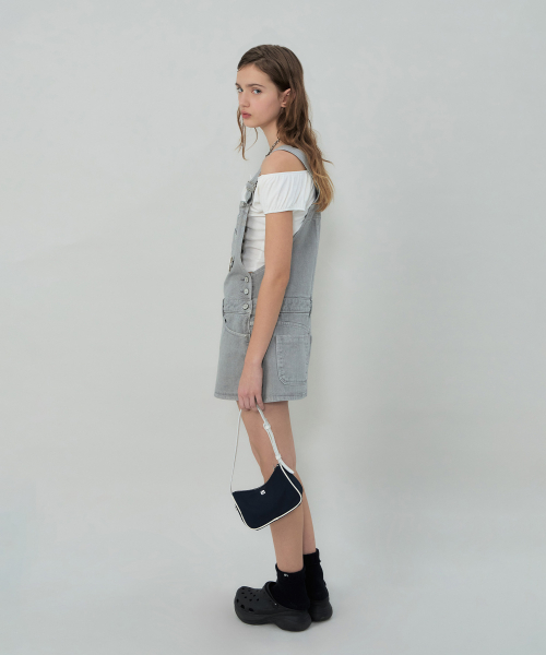 Джинсовый комбинезон BLAKE (GREY)