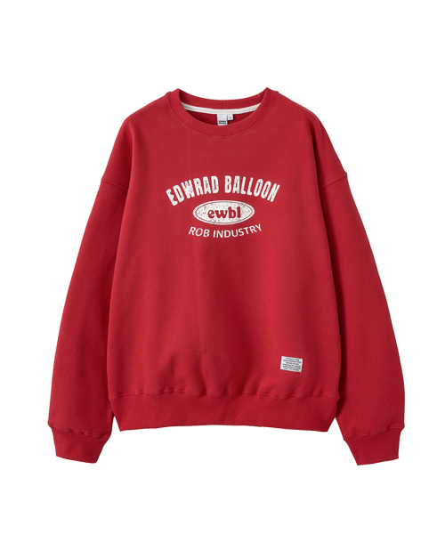 Sweatshirt with Crack logo - Redberry