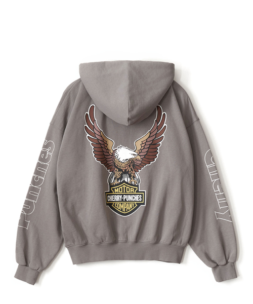Худи на молнии Motor Company (Grey)
