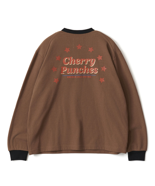 Вафельный лонгслив (Brown)