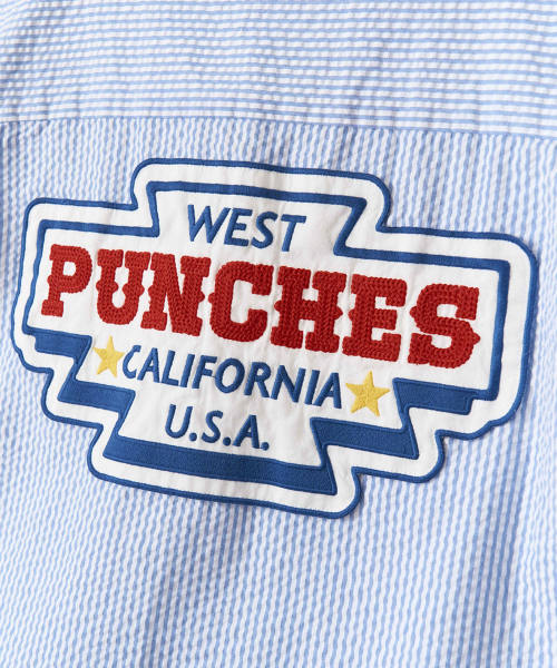 Рубашка из сирсакера Uniform (Blue)