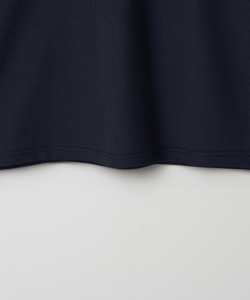 JN156 Pique Three Button Polo футболка - NAVY
