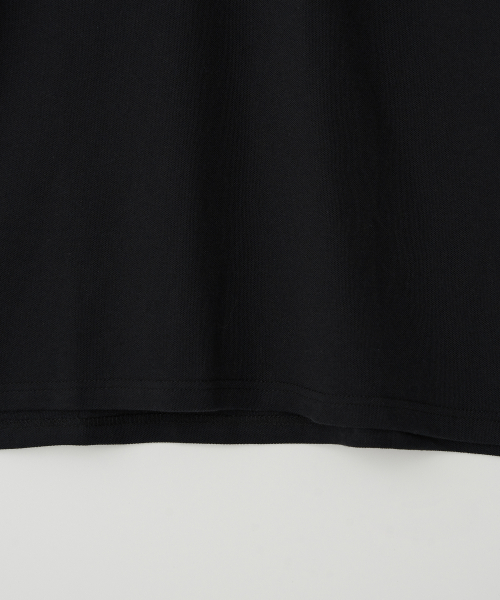 JN156 Pique Three Button Polo футболка - BLACK